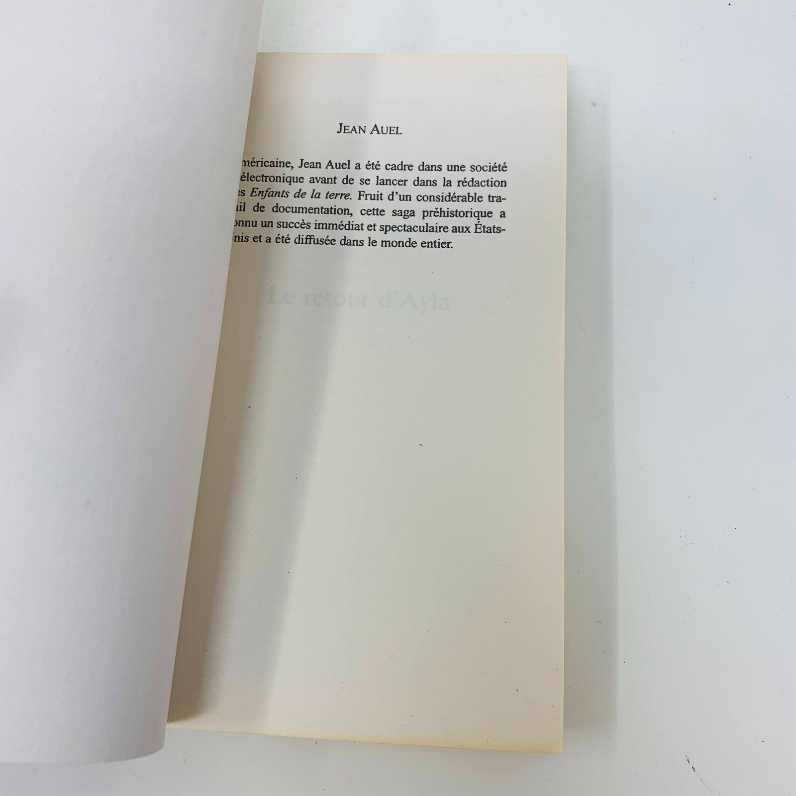Les Enfants de la Terre 1-6 French Français Jean M. Auel Série Complète Livres