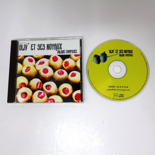 Salade Composée Oliv' et ses Noyaux CD 2004 Français Pop 2000S Music French