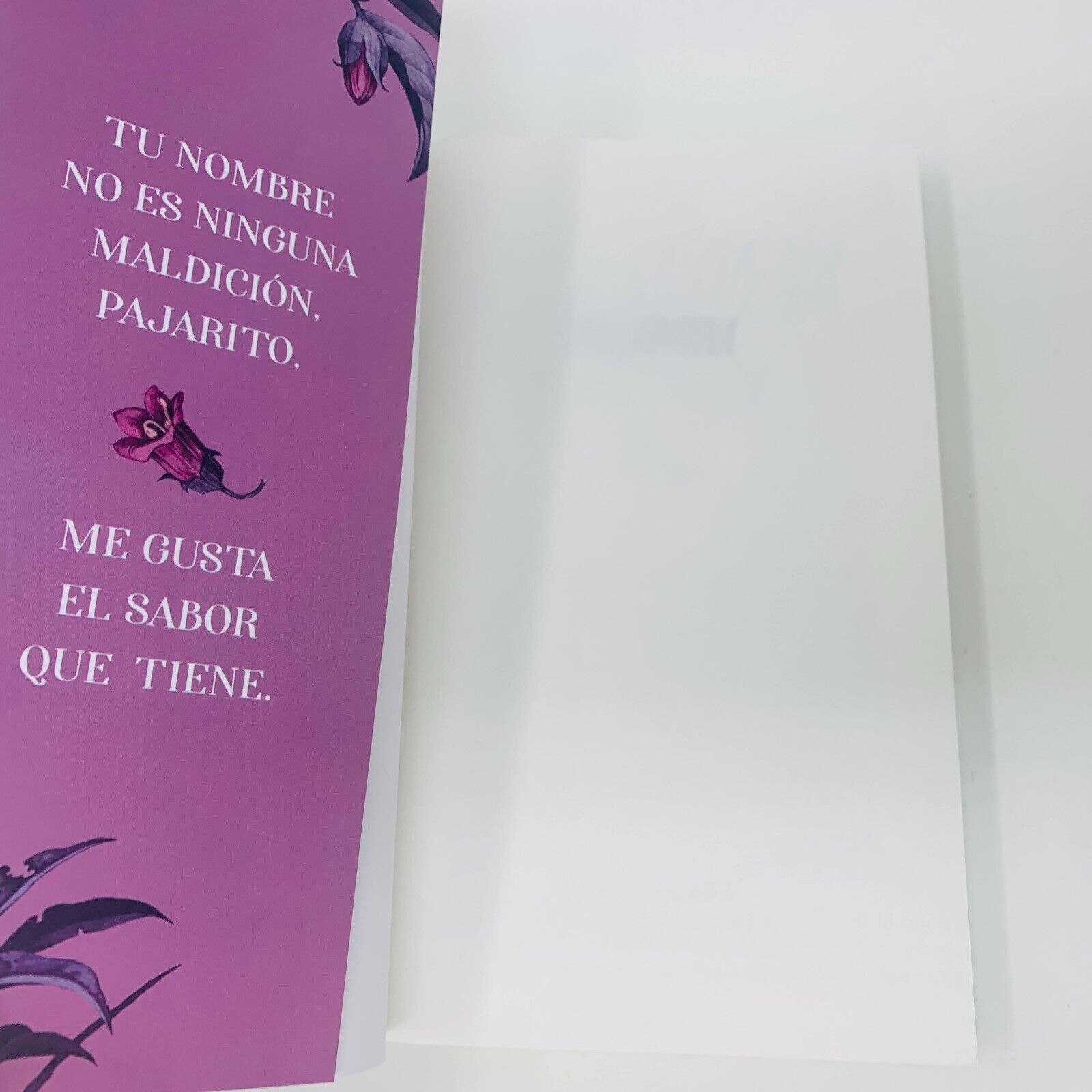 2023 Belladonna Umbriel Paperback Book by Adalyn Grace in Spanish Libro Español