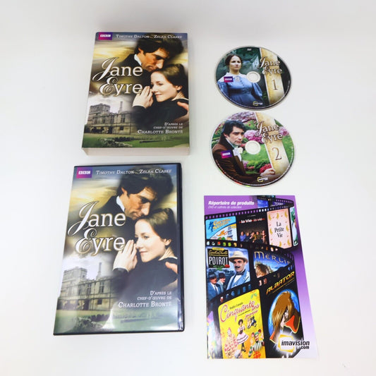 Jane Eyre DVD BBC Français French NTSC Tested Timothy Dalton Zelah Clarke Bronte