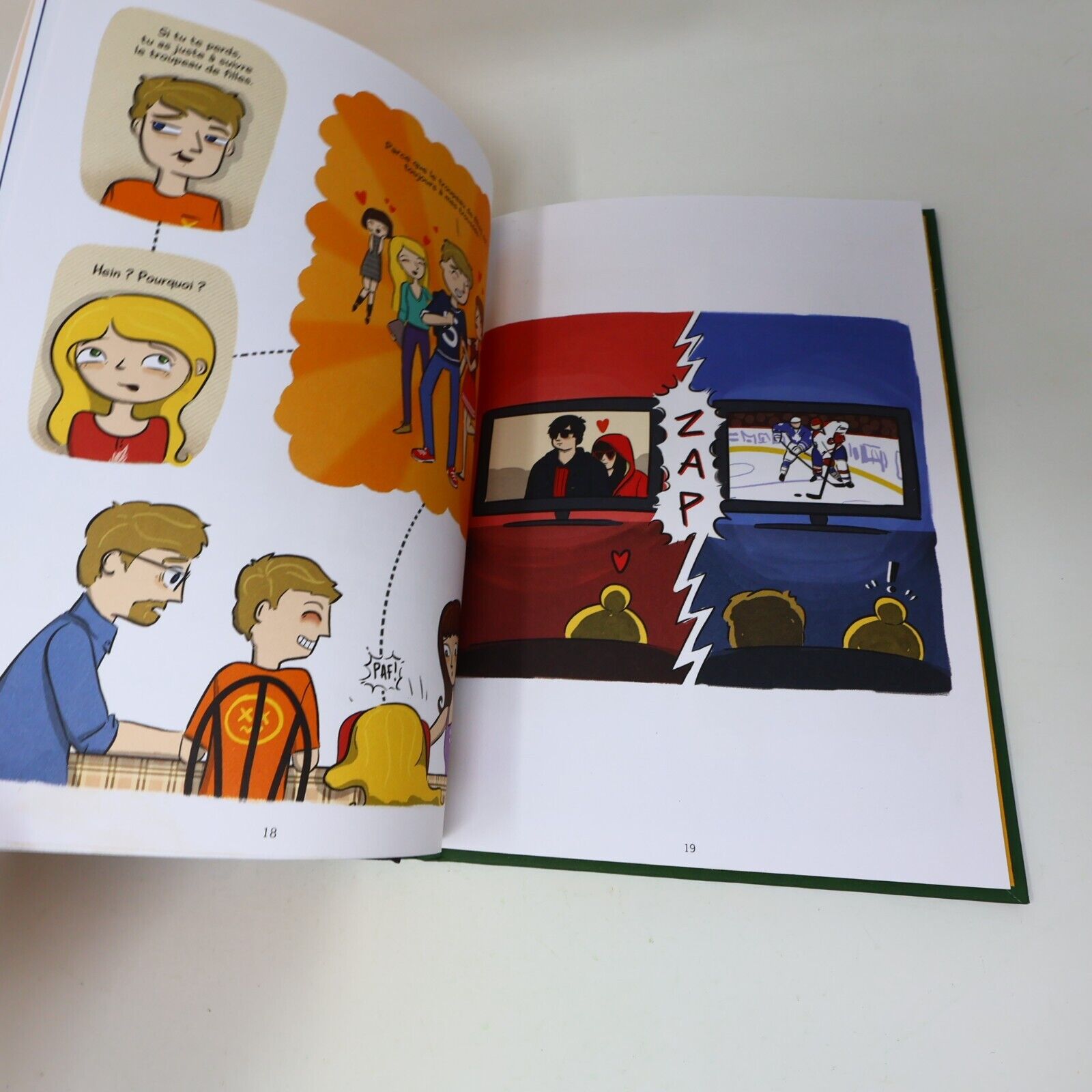 2017 La Vie Compliquée de Léa Olivier Roman Graphique Tome 0 Girard-Audet/Ly HC