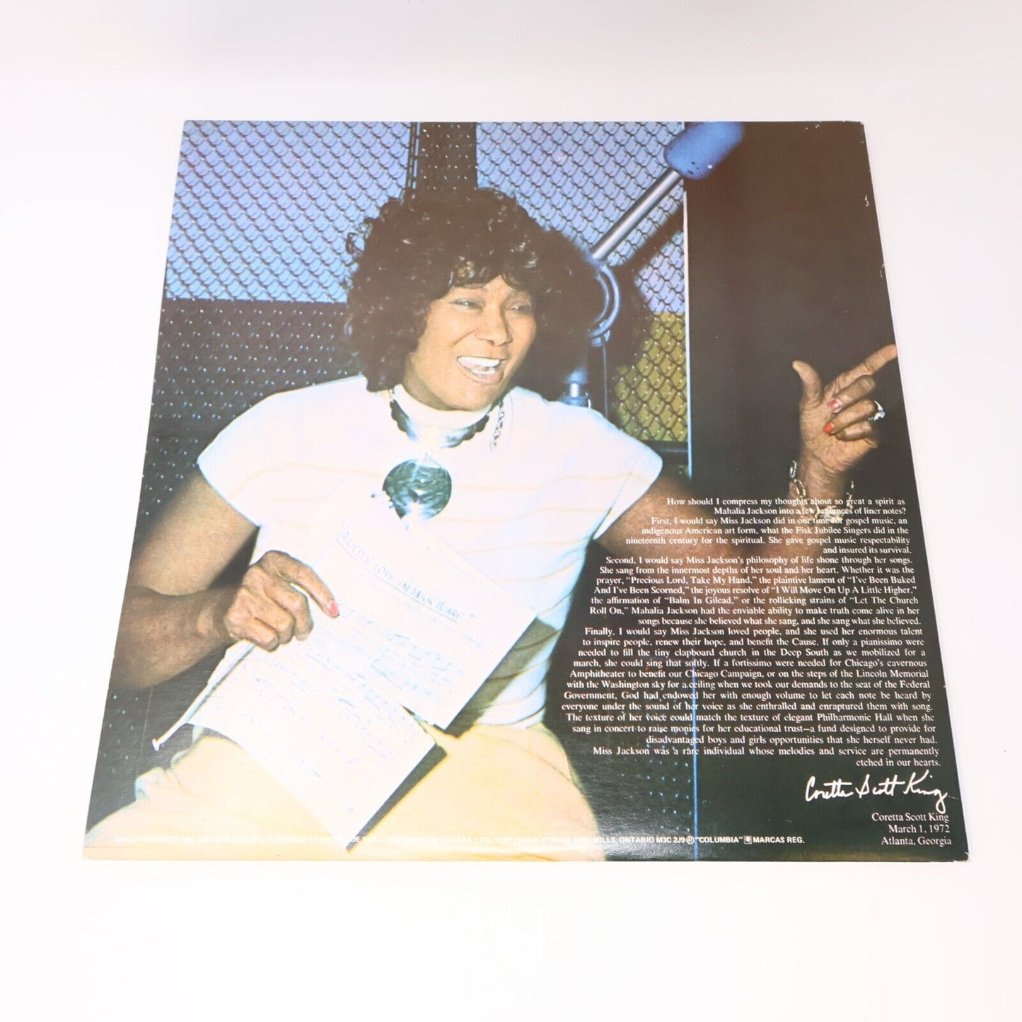 The Great Mahalia Jackson 2x LP Record Vinyl KG 31379 Canada 1972 Rock Of Ages