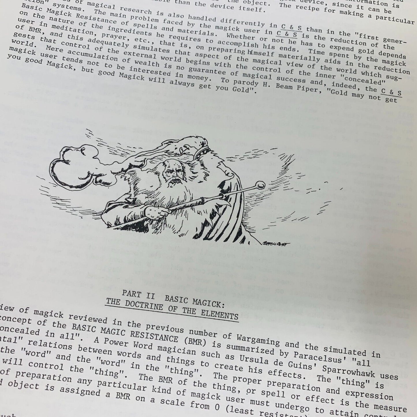 1978 The Chivalry & Sorcery Sourcebook RPG FGU Edward Simbalist & Wilf Backhaus