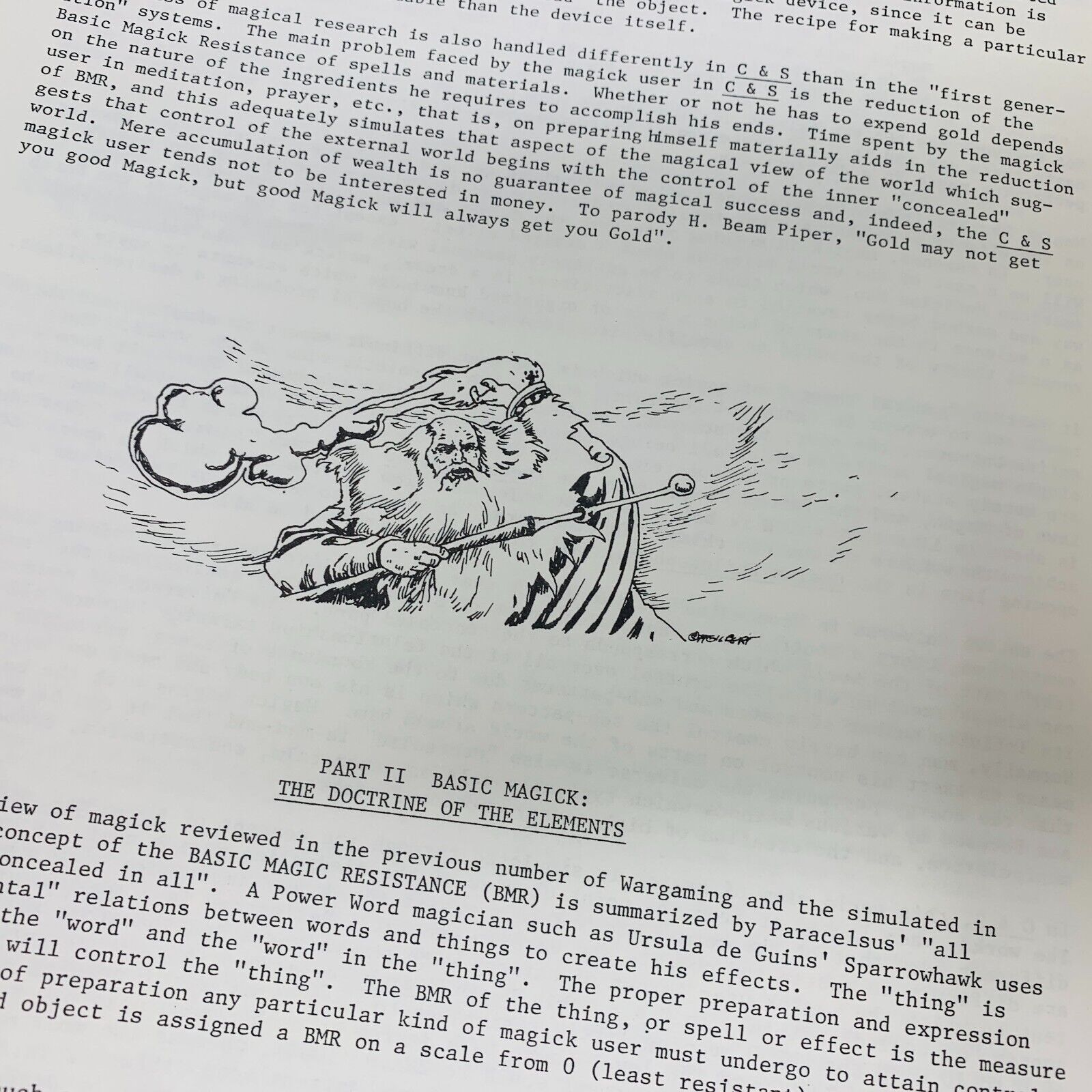 1978 The Chivalry & Sorcery Sourcebook RPG FGU Edward Simbalist & Wilf Backhaus