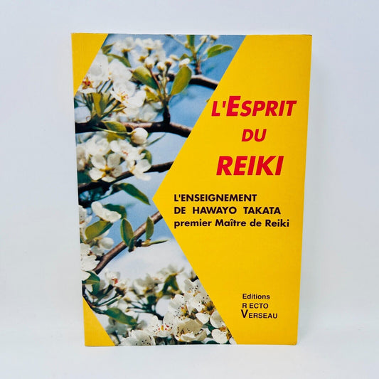 1993 L'Esprit Du Reiki L'Enseignement de Hawayo Takata Fran Brown Recto-Verseau