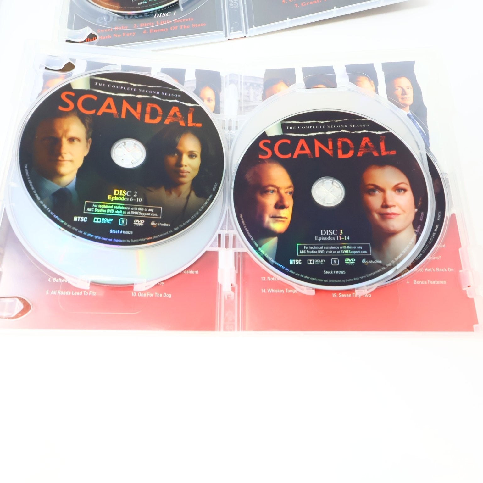 Scandal DVD Seasons #1-2-3 2012-2014 Kerry Washington Tested Region 1 NTSC ABC