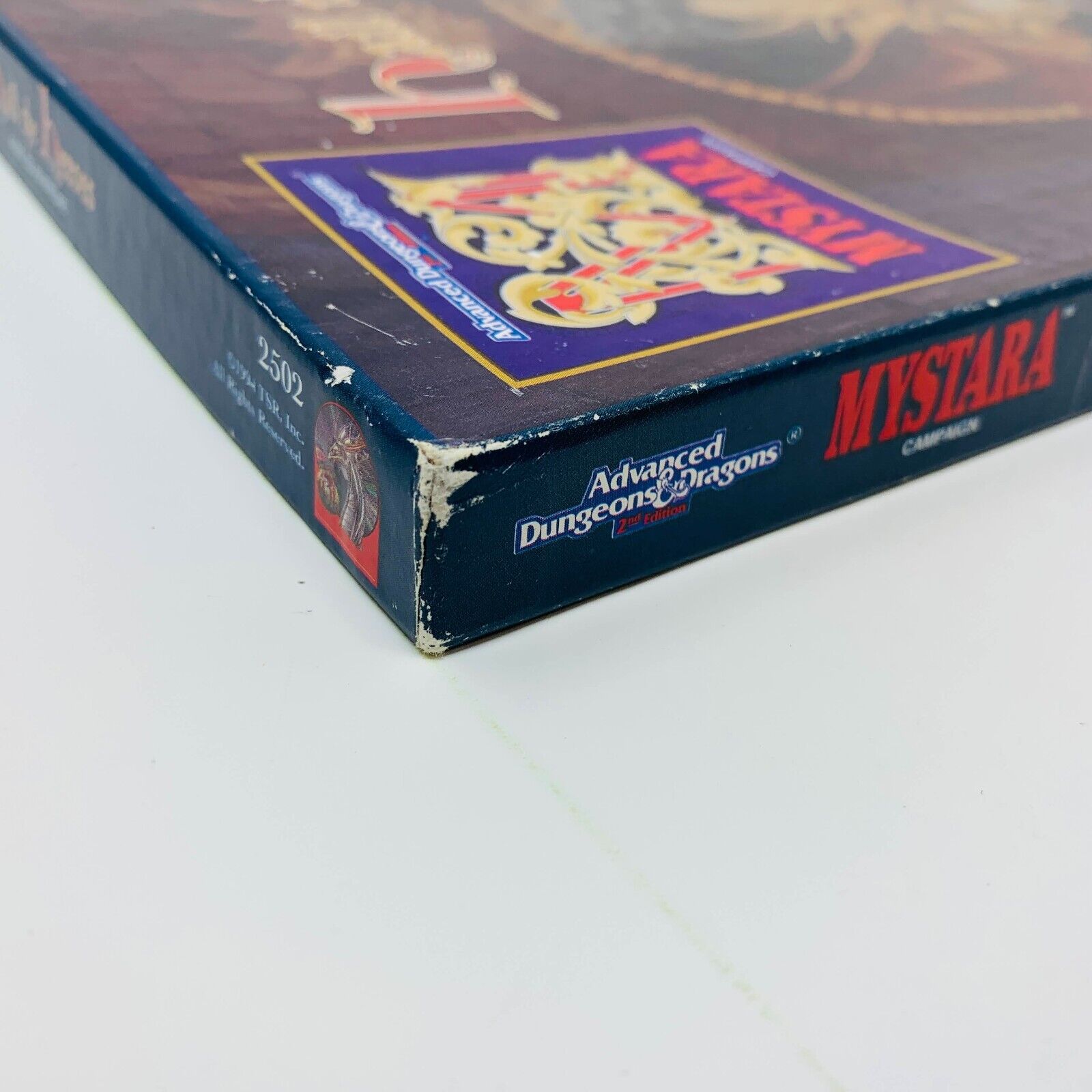 Empty Box Replacement Part for AD&D Mystara Campaign Hail the Heroes 2502 1994