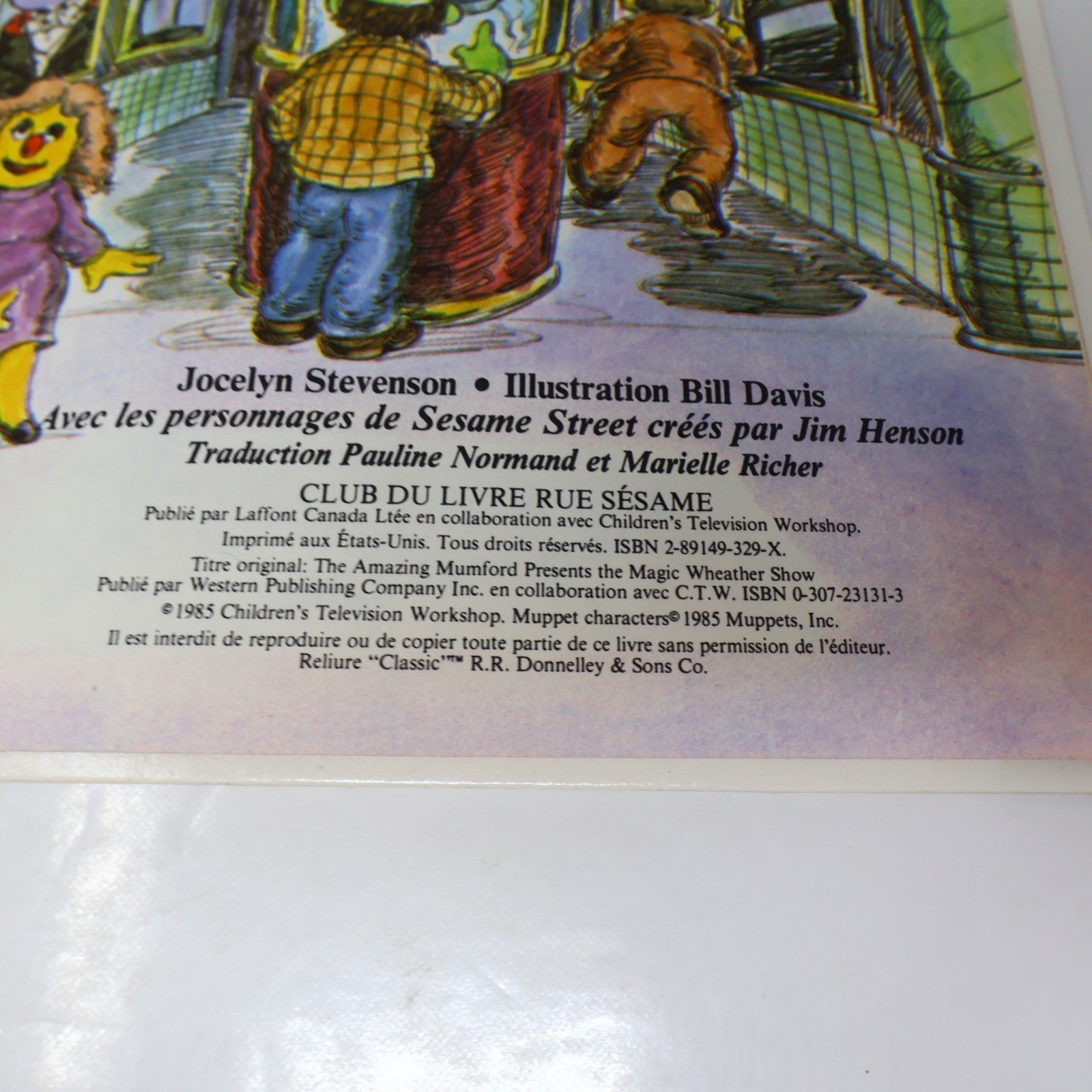 Rue Sesame Street Lot 10 Livres HC Français French Laffont Hardcover BCE Enfants