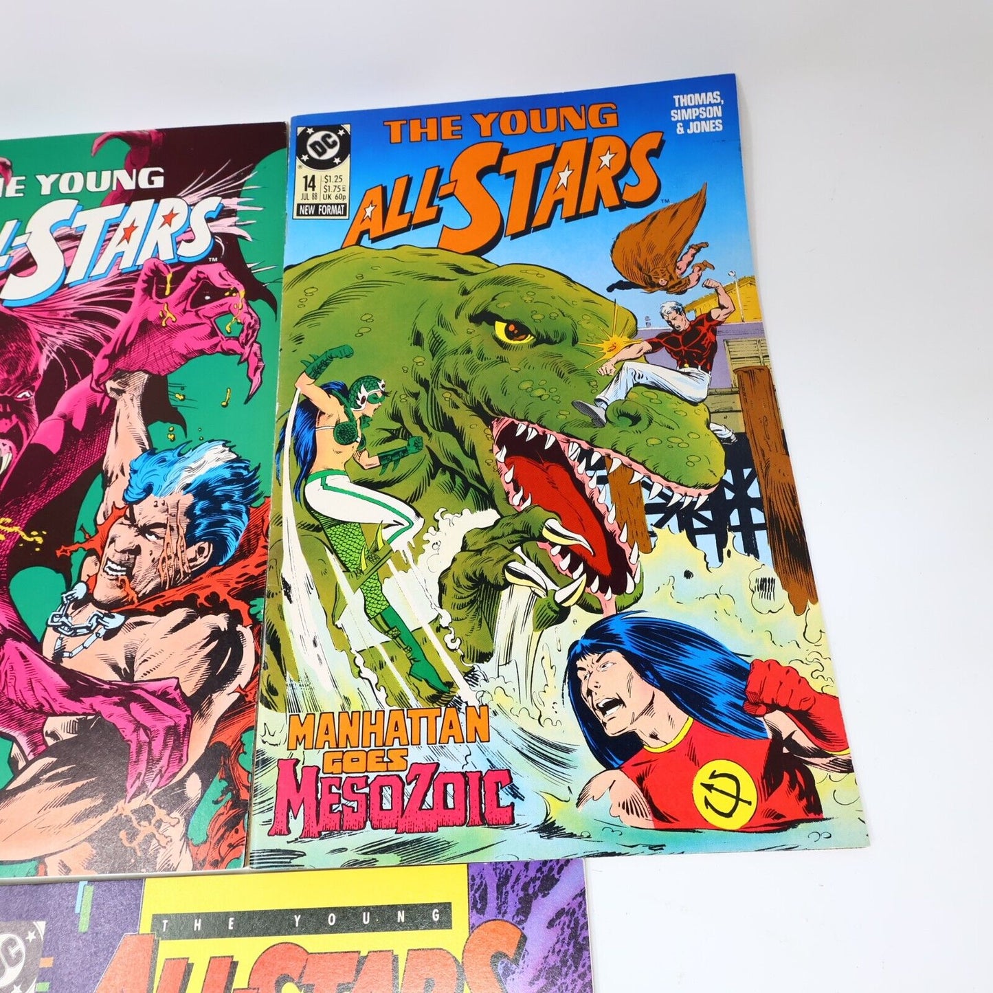 Lot 7 Comics The Young All-Stars #8 13-14 16 19-20 23 DC 1987-88 80s