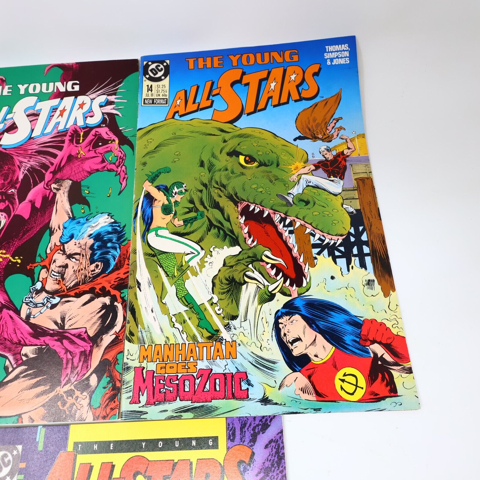 Lot 7 Comics The Young All-Stars #8 13-14 16 19-20 23 DC 1987-88 80s