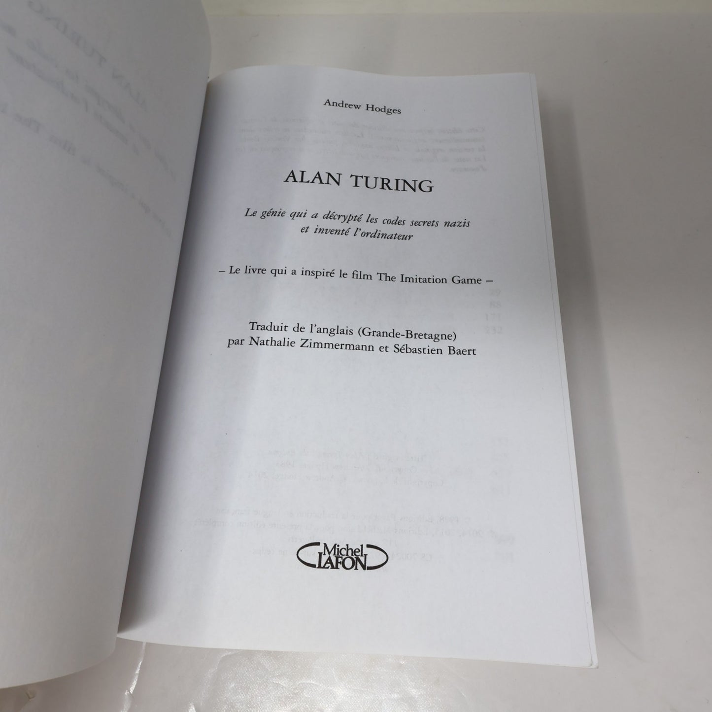 Alan Turing le Génie qui a Décrypté les Codes Secrets Nazis Andrew Hodges 2015