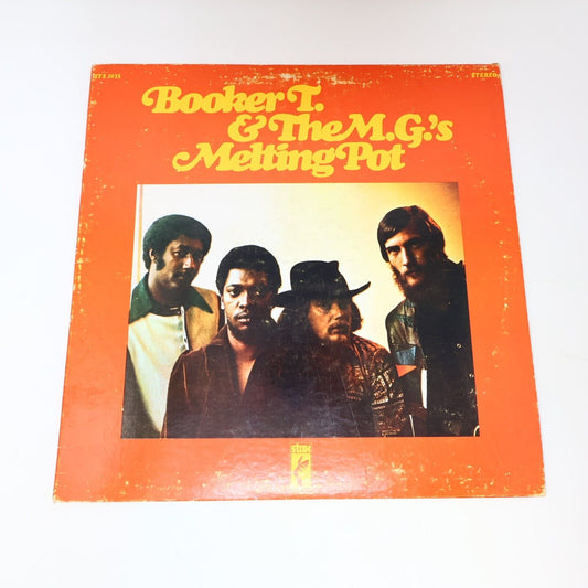 Booker T. & the M.G.'s Melting Pot Stax STS-2035 LP Vinyl Record Fuquawi Hi Ride