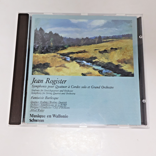 Jean Rogister Symphonie Pour Quatuor À Cordes Solo Et Grand Orchestre CD Walter