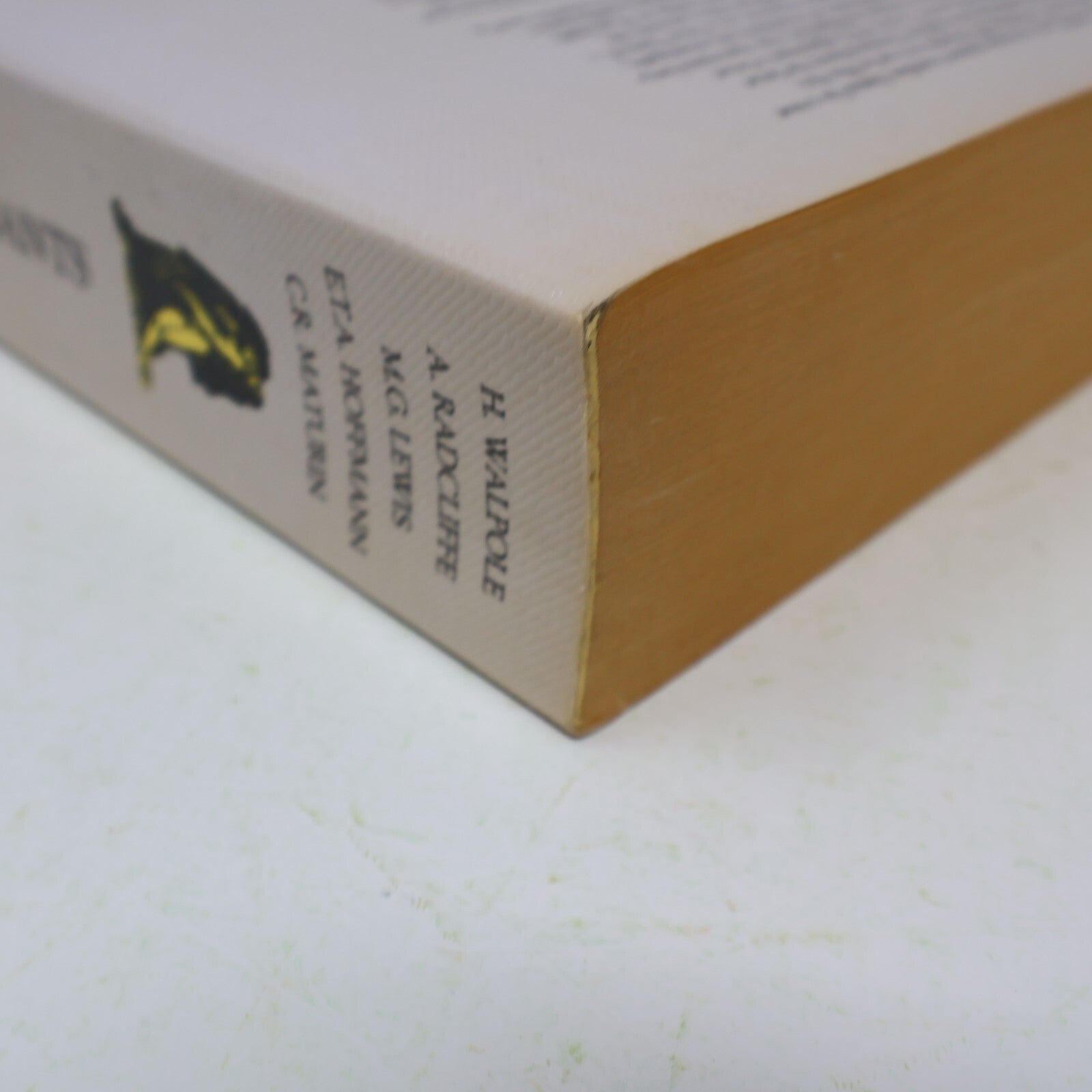 Romans Terrifiants Bouquins Le Château d'Otrante Le Moine 1984 Robert Laffont PB