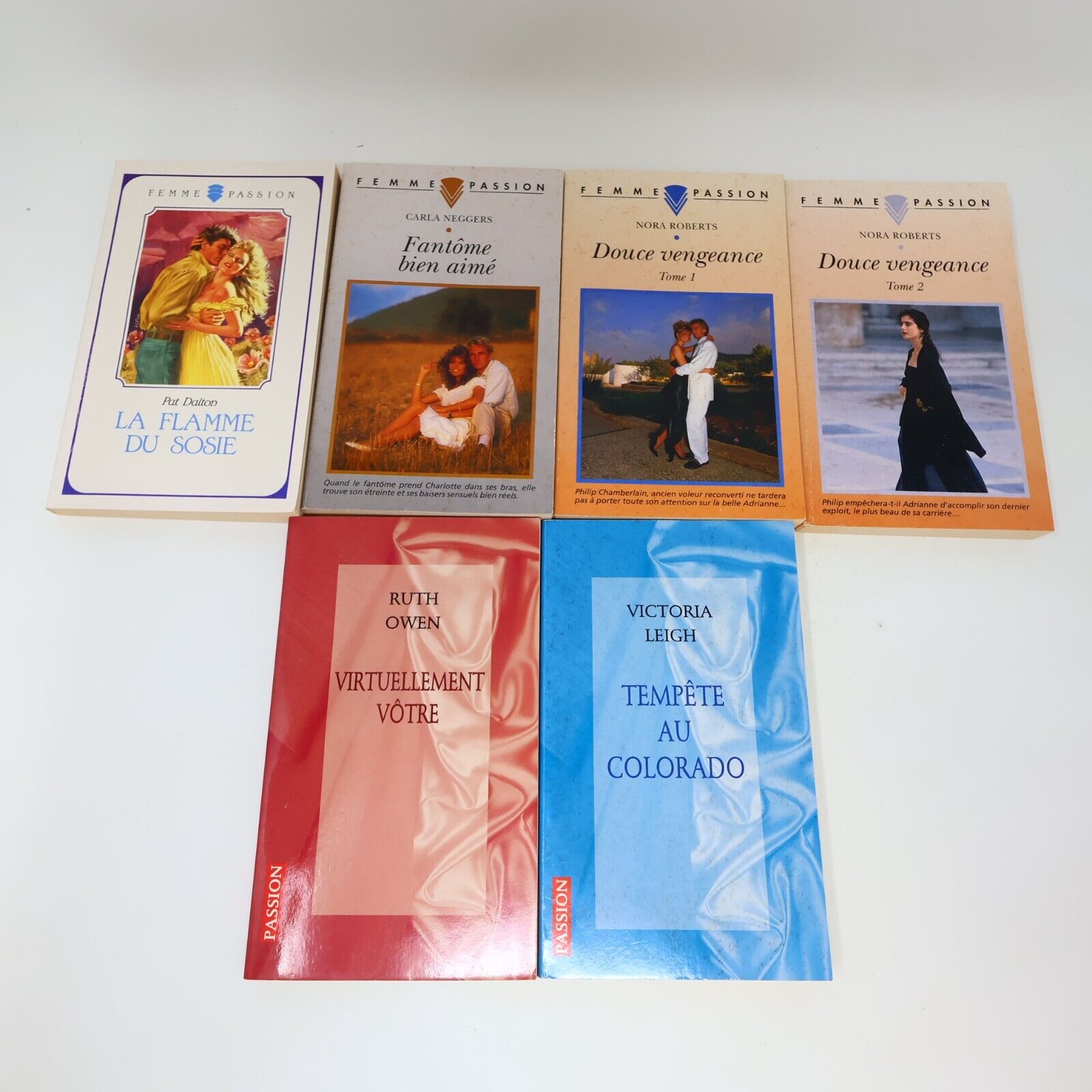 Collection Passion Club Femme Romance Vintage 1980s-90s Lot 61 Livres Français