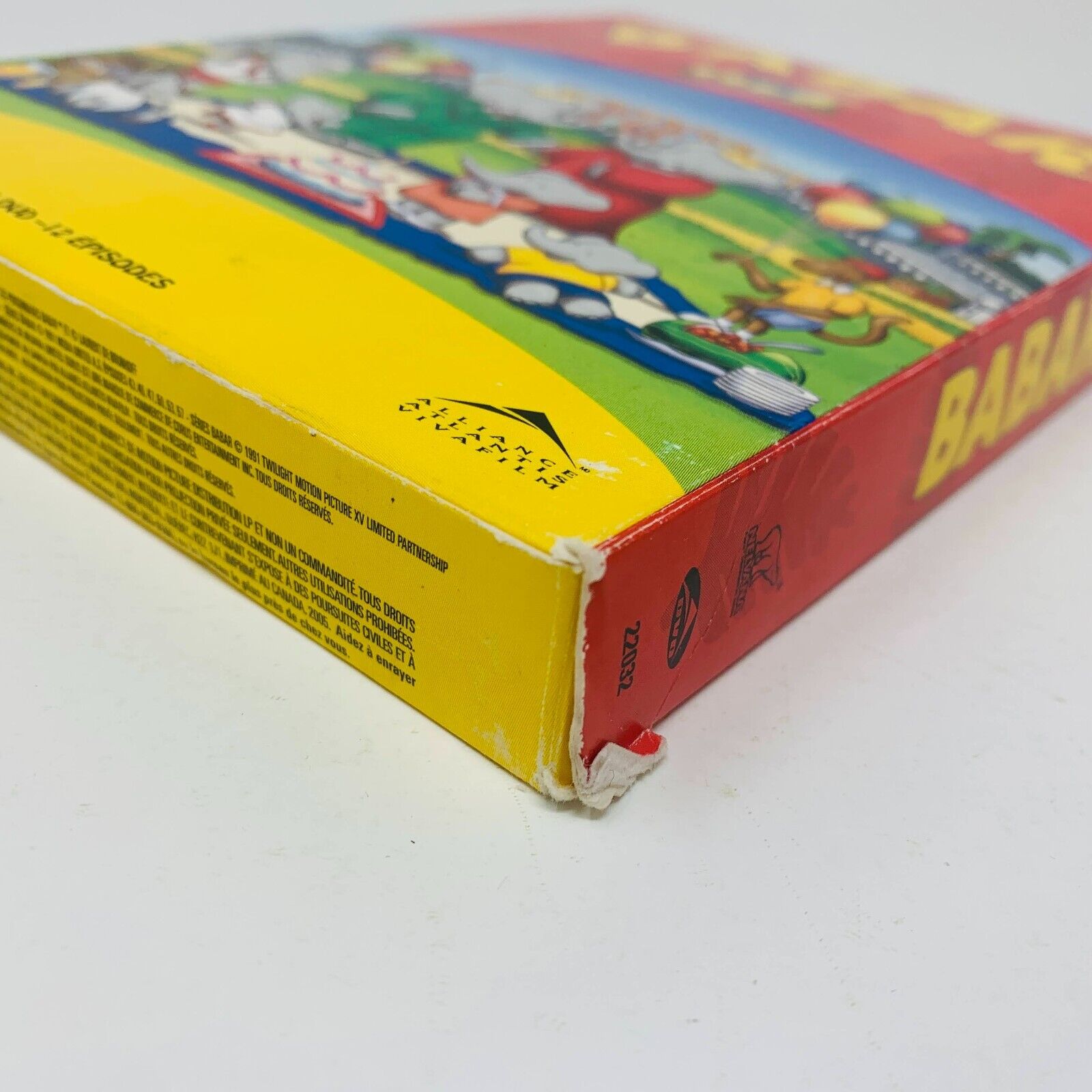 Babar 75 Ans d'Aventures! DVD Français & English Region 1 Testé Nelvana Coffret