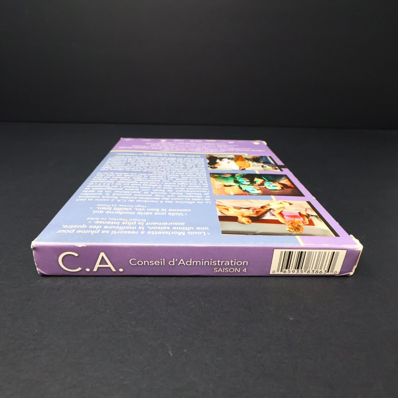 C.A. Conseil dAdministration Saison 4 DVD Testé 2010 Série TV Louis Morissette