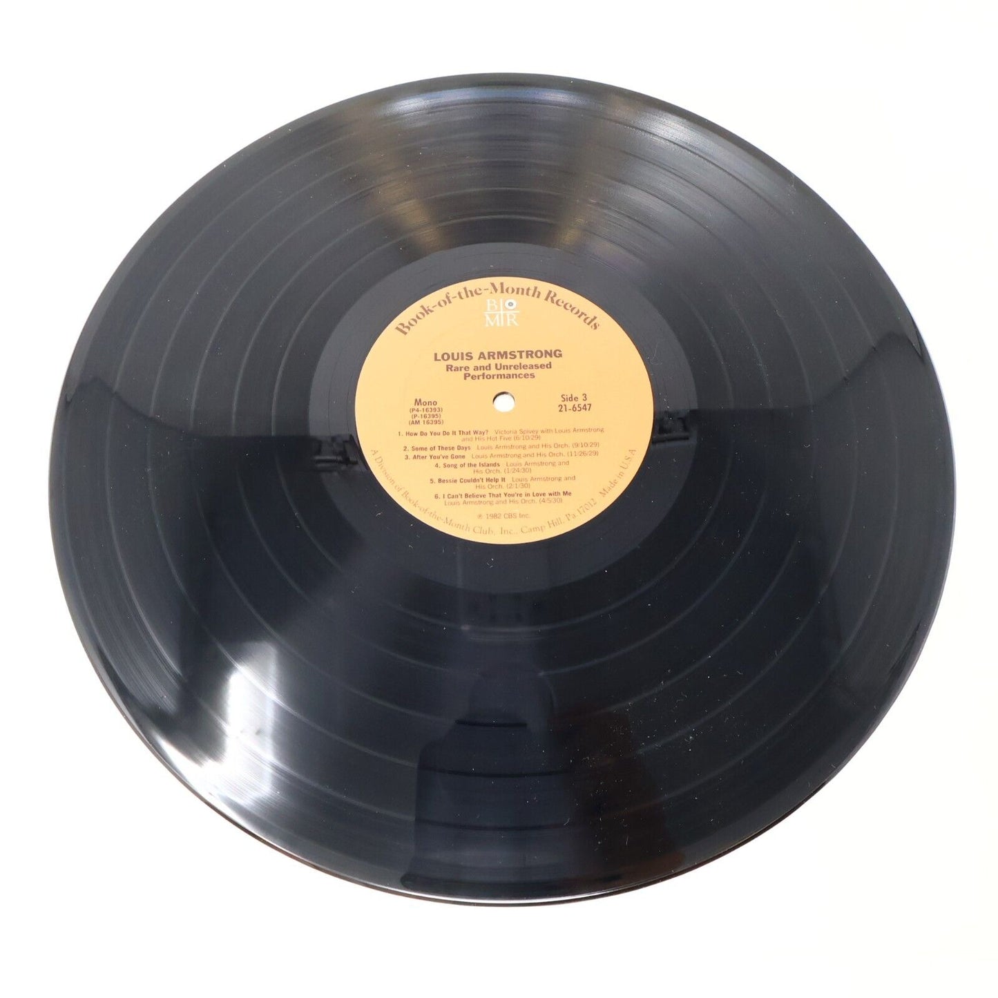 Louis Armstrong ‎Rare And Unreleased Performances 4 LP Vinyl Record 1982 21-6547