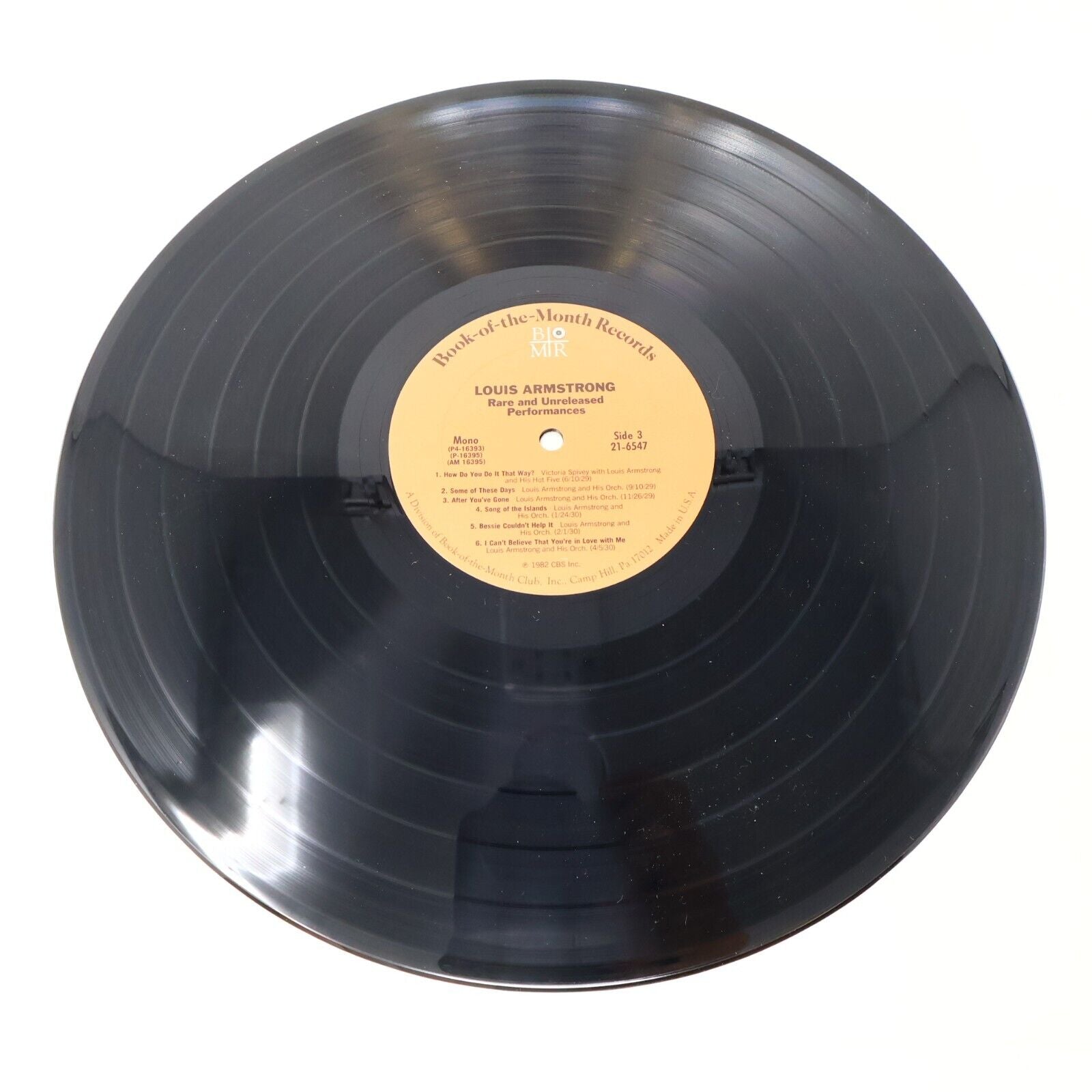 Louis Armstrong ‎Rare And Unreleased Performances 4 LP Vinyl Record 1982 21-6547