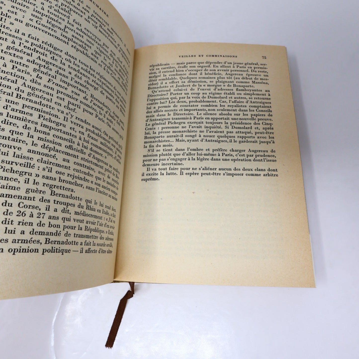 Le Dix-Huit Brumaire Albert Ollivier Nrf Gallimard 1959 HC Napoléon Bonaparte