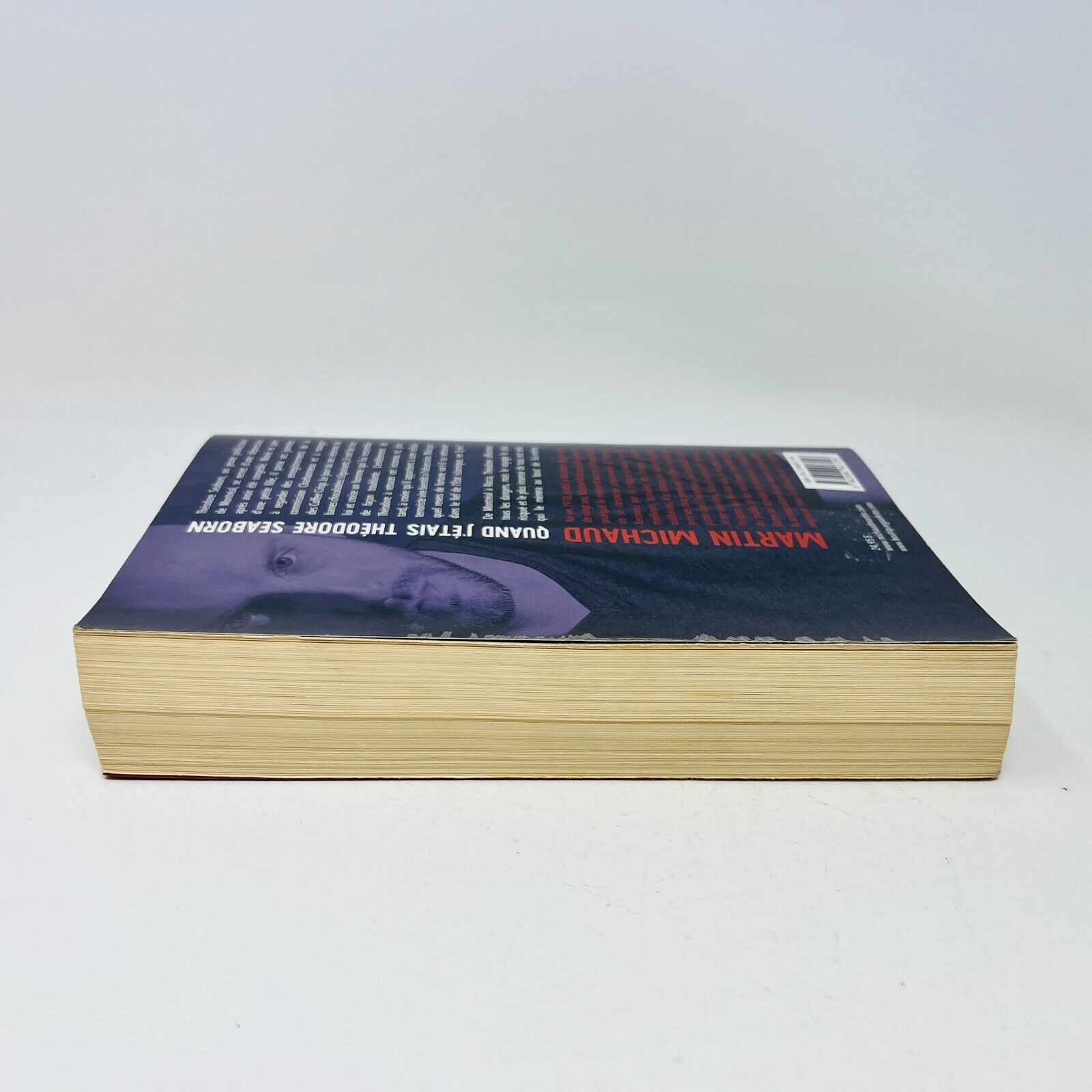 2015 Quand j'Étais Théodore Seaborn de Martin Michaud Livre Goélette Thriller