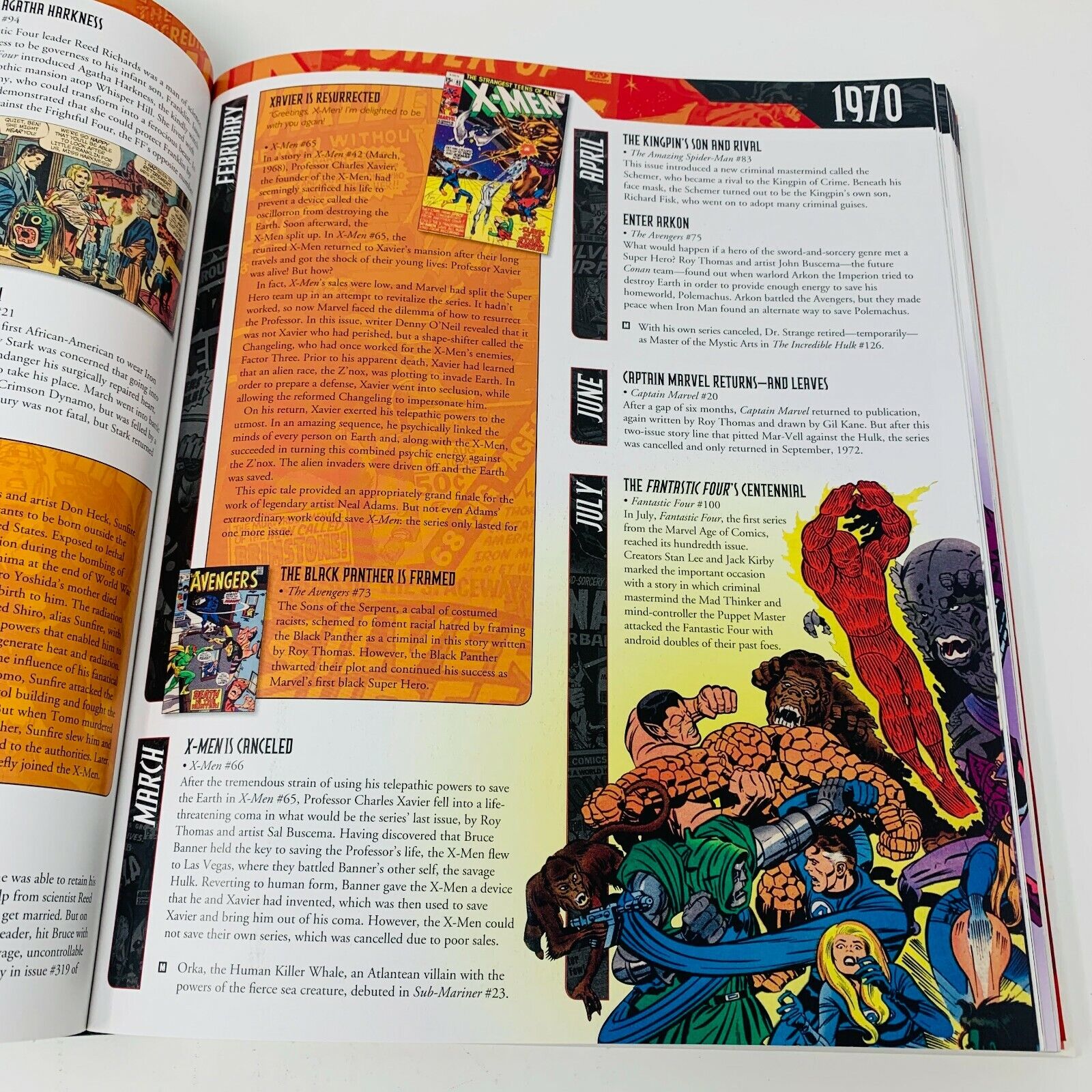 2013 Marvel Year by Year A Visual History Chronicle Hardcover Updated & Expanded