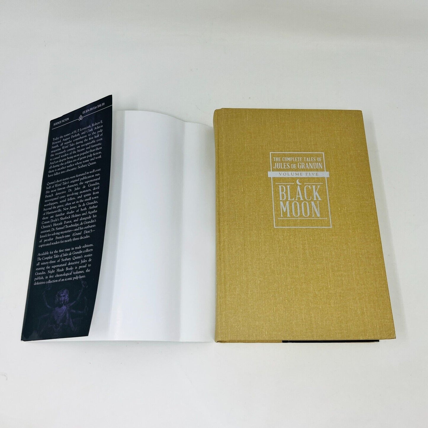Black Moon The Complete Tales of Jules de Grandin #5 Seabury Quinn HC 1st Print