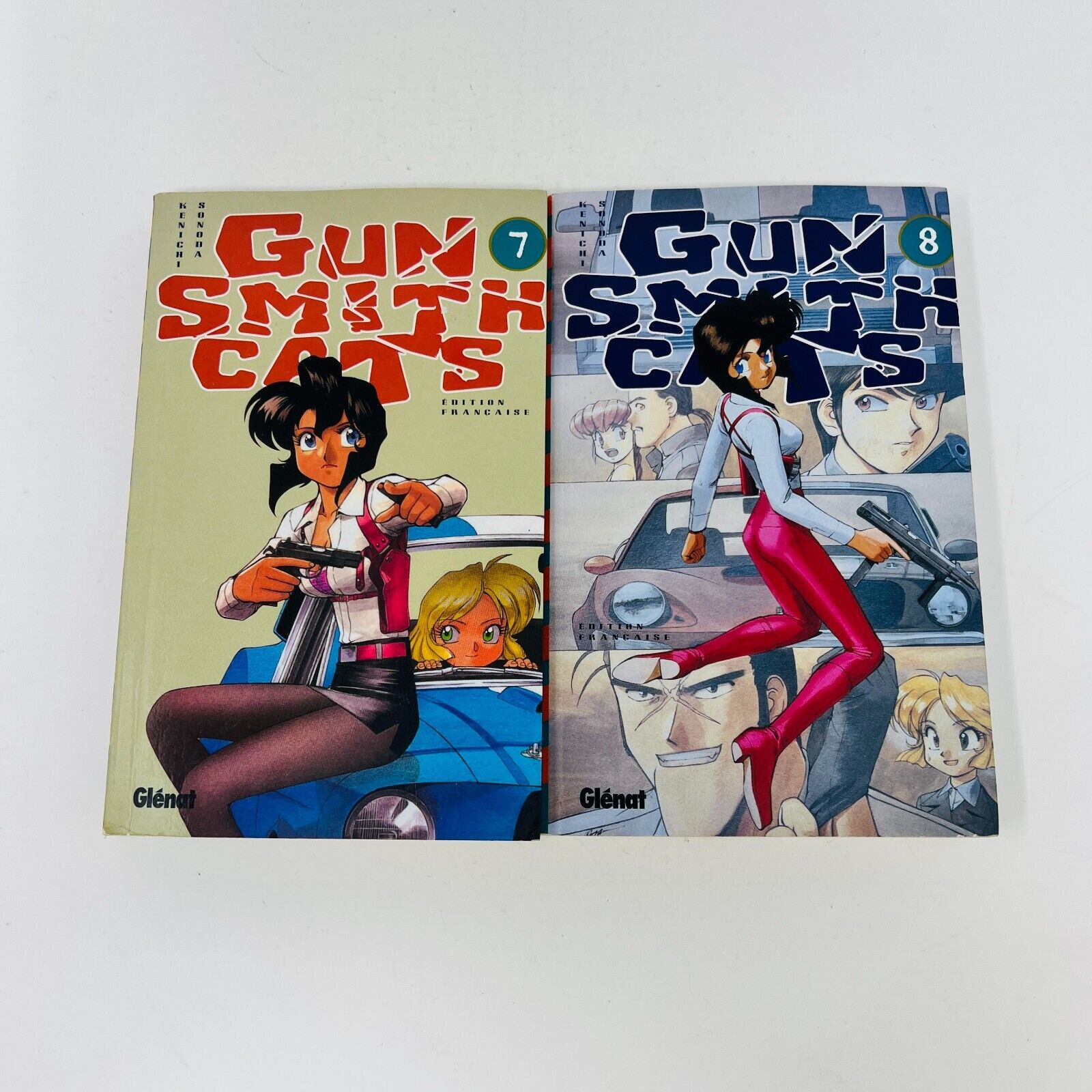 Gunsmith Cats #1-8 de Kenichi Sonoda Série Glénat Complète Français Lot Mangas