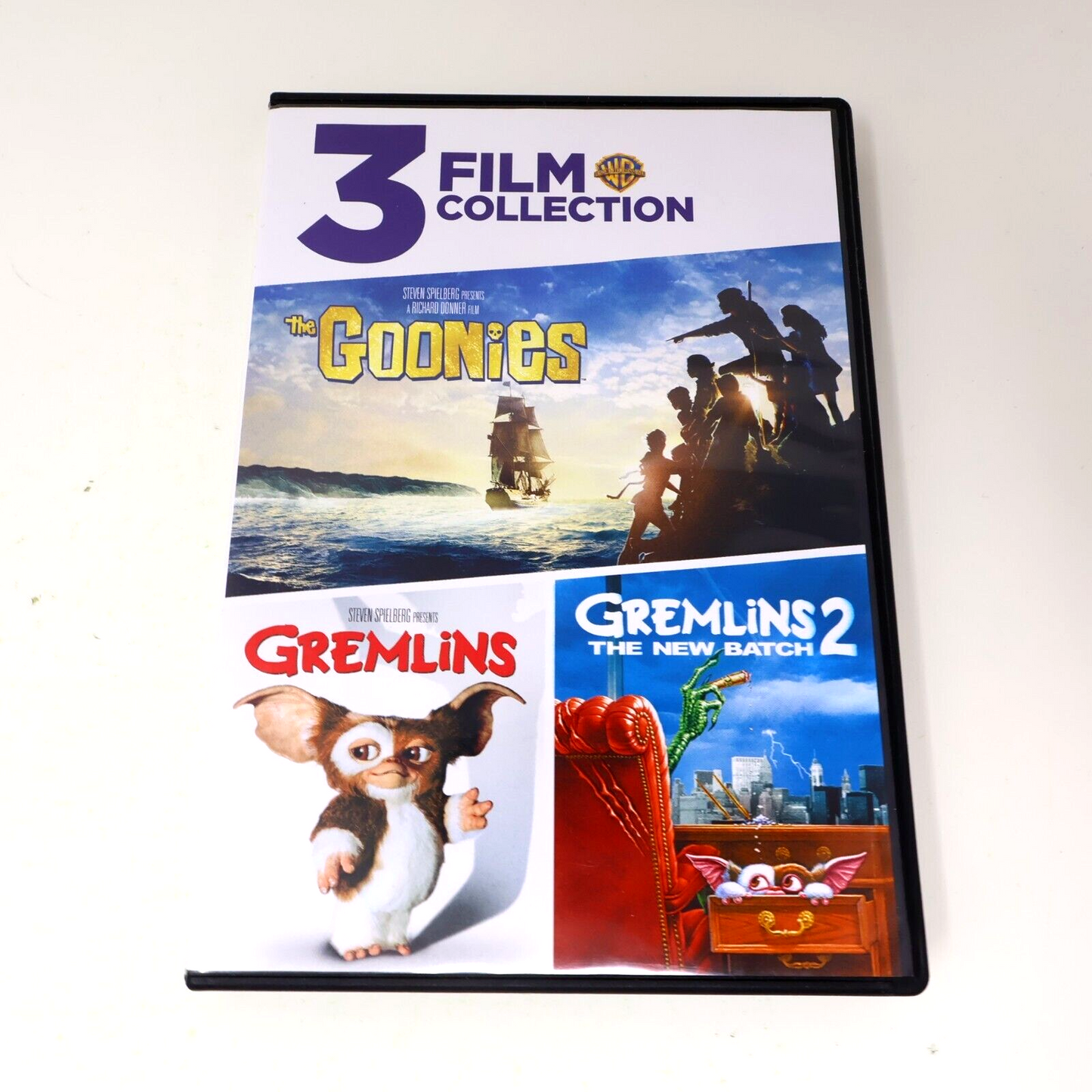 3 Films Collection Goonies / Gremlins / Gremlins 2 DVD NTSC Tested Zach Galligan