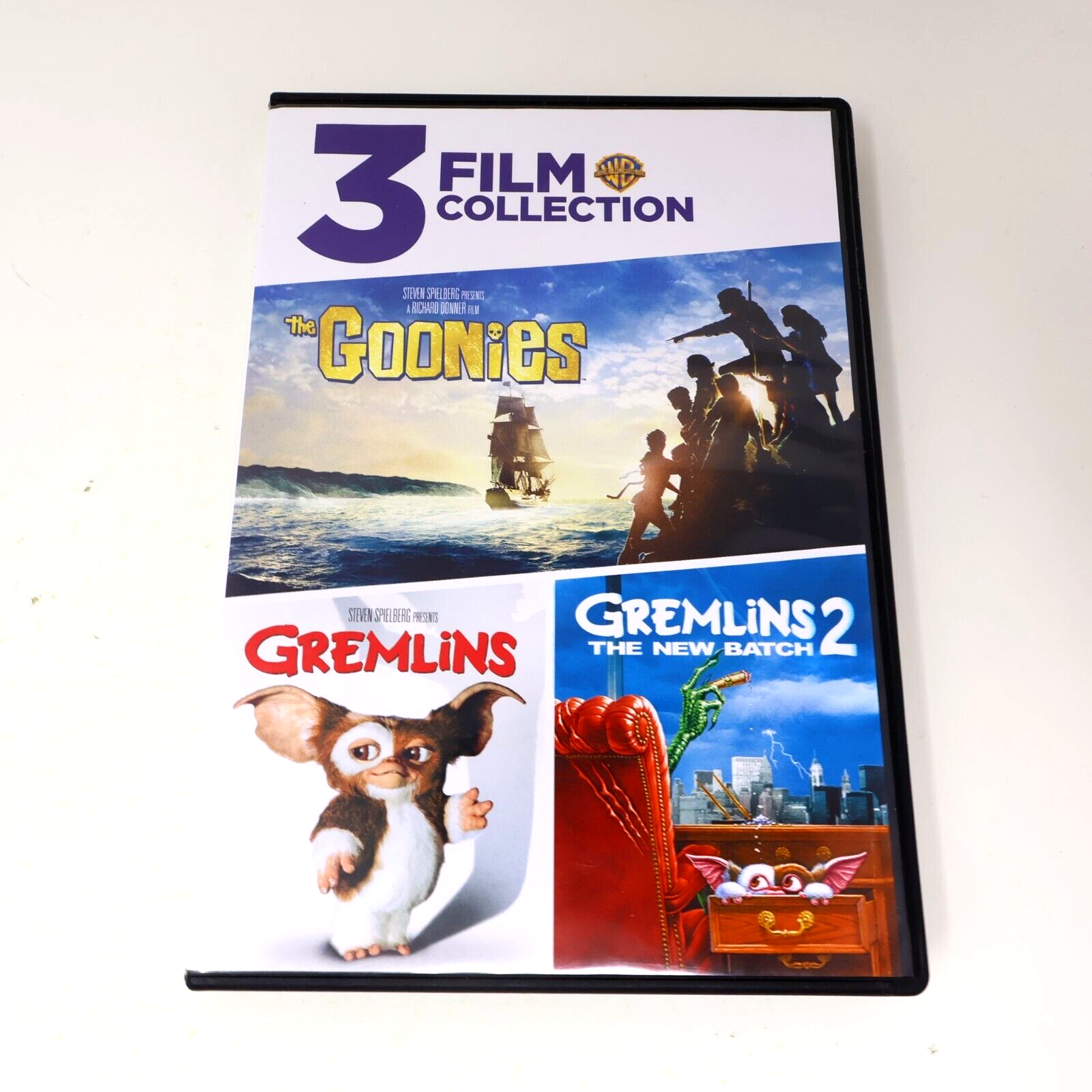 3 Films Collection Goonies / Gremlins / Gremlins 2 DVD NTSC Tested Zach Galligan