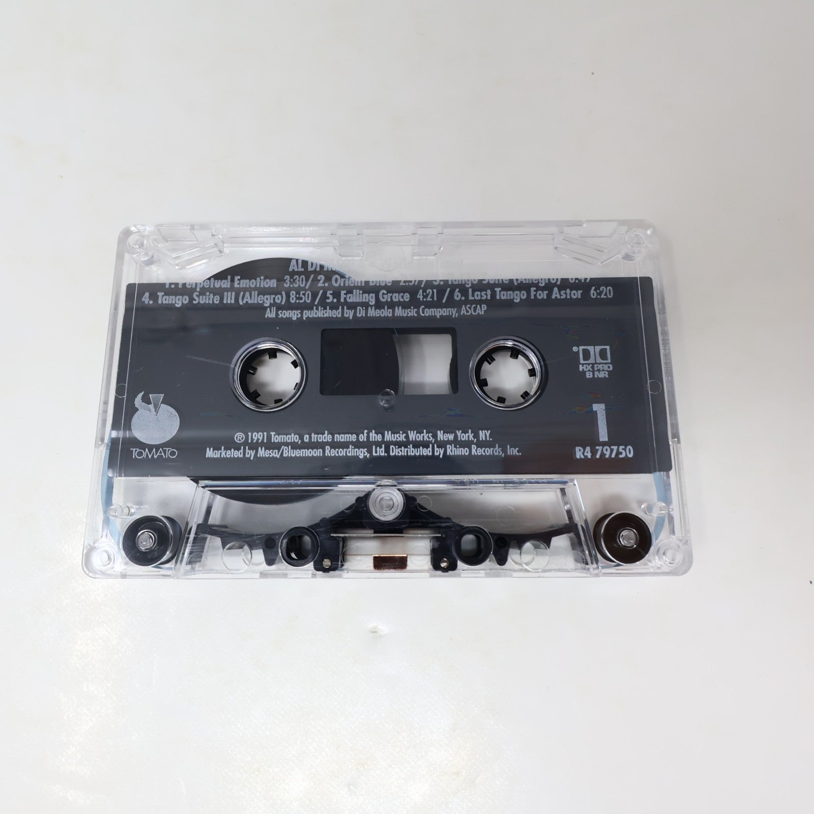 Al Di Meola World Sinfonia Cassette Tomato 1991 R4 79750 Perpetual Emotion