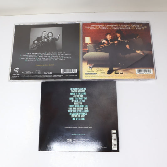 Susie Arioli Band/Jordan Officer 3 CD Lot That's For Me/All The Way/Pennies From