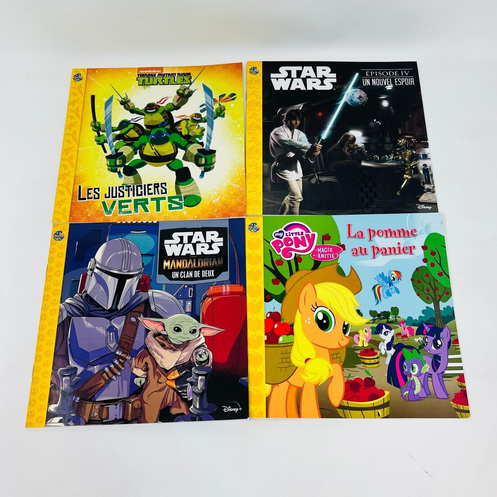Lot de 10 Livres Phidal Jeunes Enfants Français/French Princesses/Super Héros/+