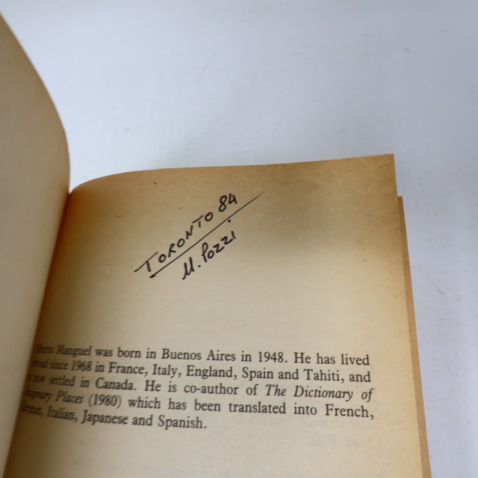 1983 Black Water the Anthology of Fantastic Literature Alberto Manguel Fantasy
