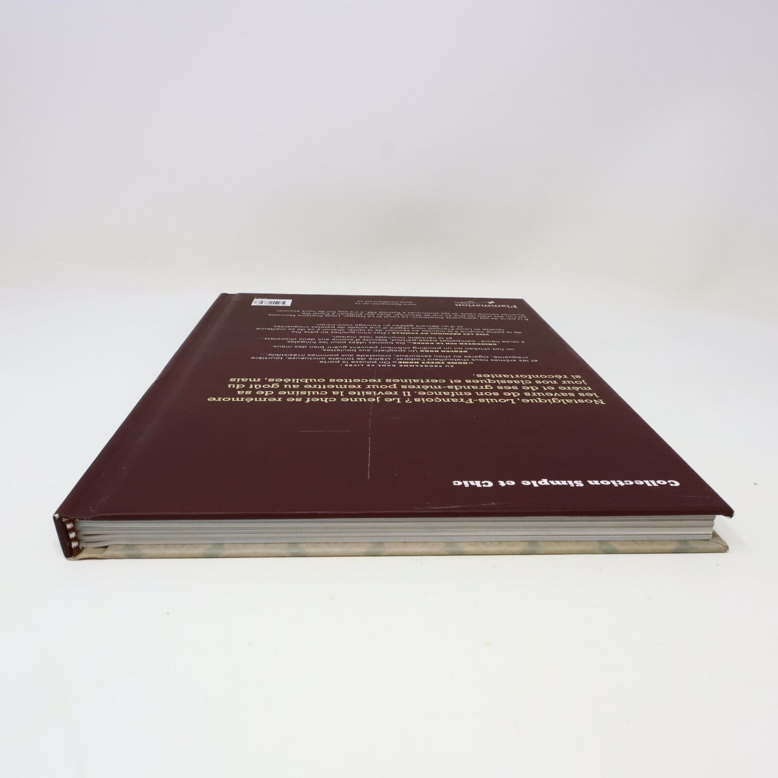 2010 Souvenirs Revisiter Nos Traditions de Louis-François Marcotte Cuisine Livre
