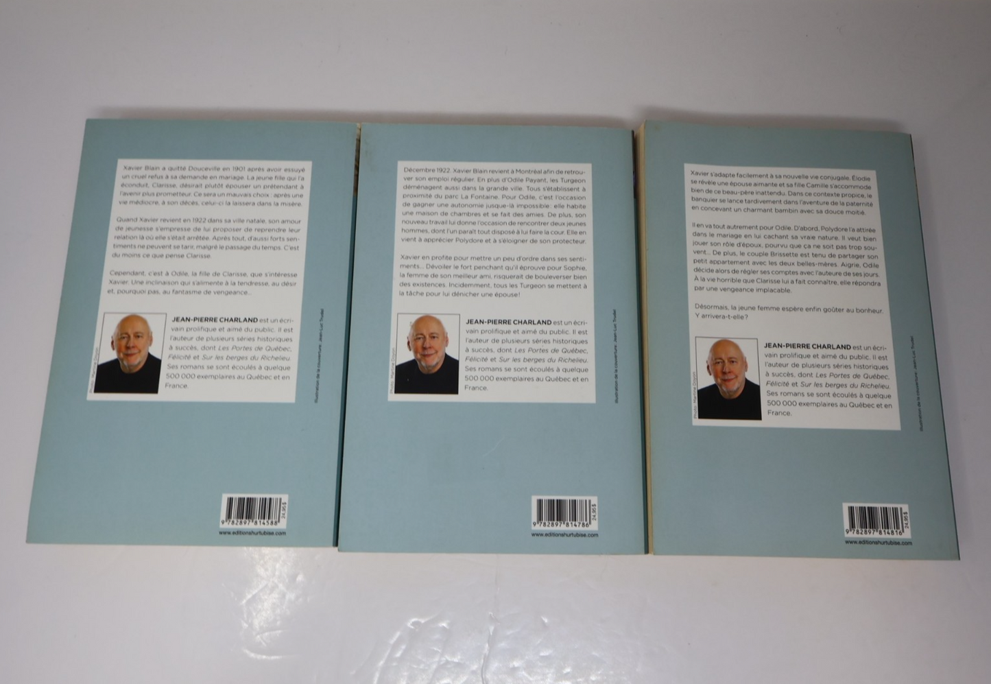 Odile et Xavier #1-3 Série Complète Lot 3 Livres Jean-Pierre Charland Français