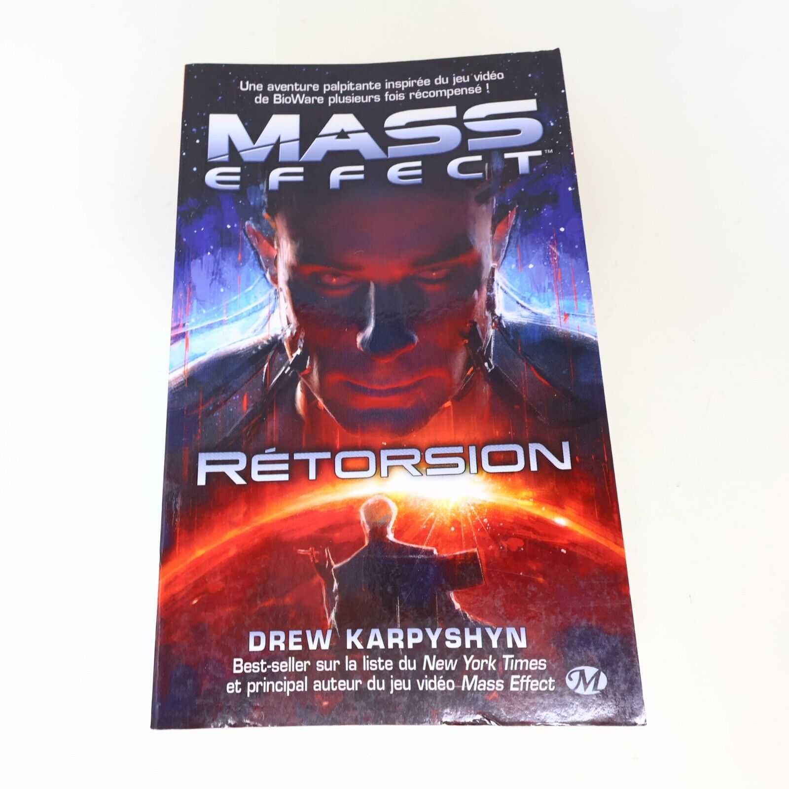 Lot 3 Livres Mass Effect #1-3 Drew Karpyshyn Milady Science-Fiction Français PB