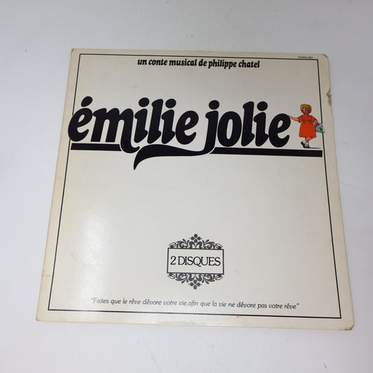 Émilie Jolie Philippe Chatel/Henri Salvador/Françoise Hardy 2 Disques LP Enfants