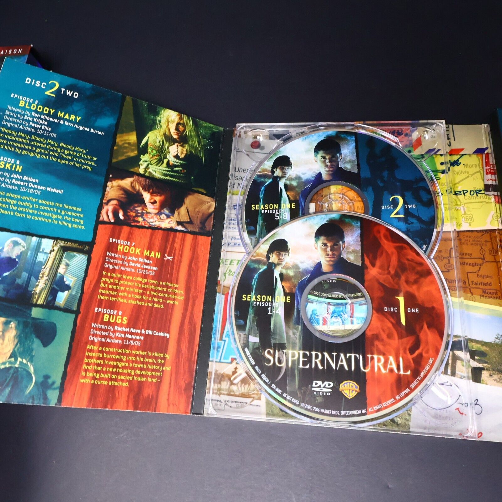 Surnaturel/Supernatural Saison 1 DVD Testé 2010 Français/English Region 1 Serie