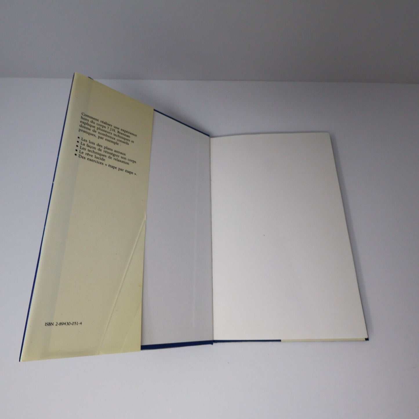 1992 La Projection Astrale de J. H. Brennan Hardcover HC Ésotérisme Français 90s