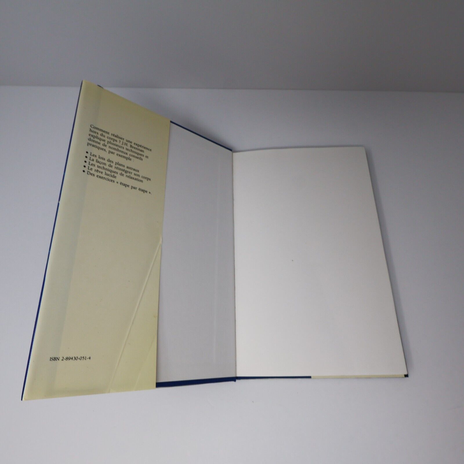 1992 La Projection Astrale de J. H. Brennan Hardcover HC Ésotérisme Français 90s
