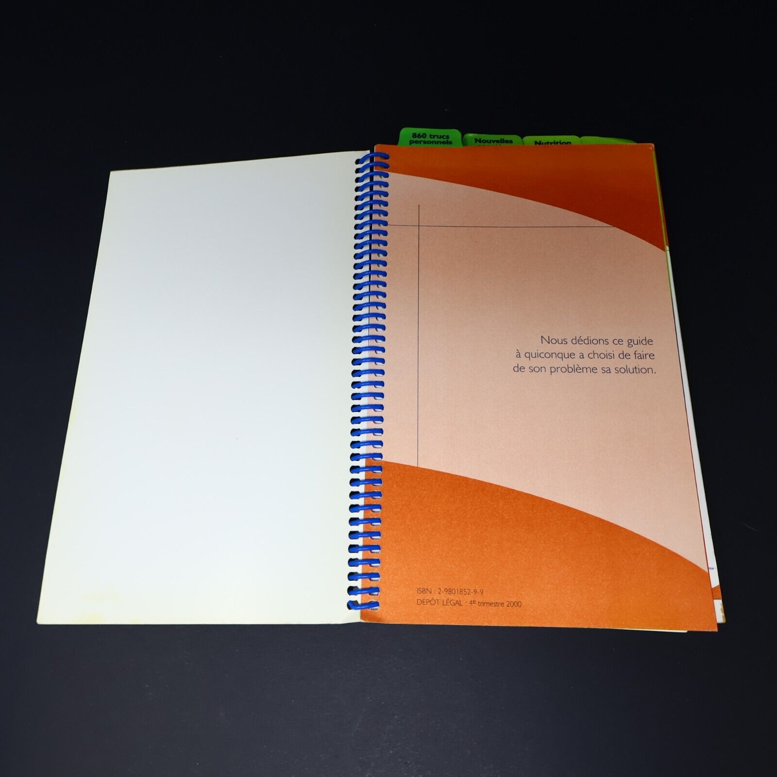 2002 Minçavi Guide de Motivation Paperback PB Témoignages Cuisine Recettes Diète