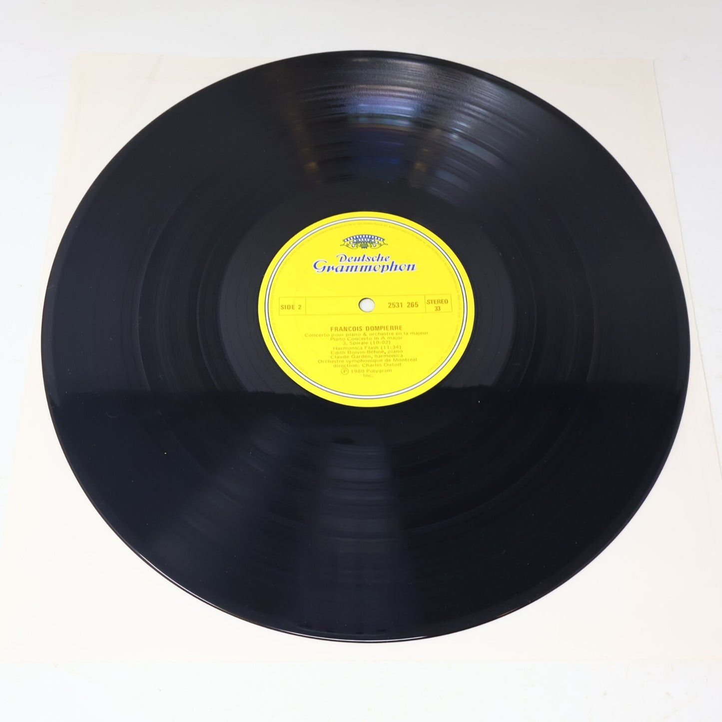 François Dompierre OSM Charles Dutoit Concerto Piano Orchestre Record 2531 265