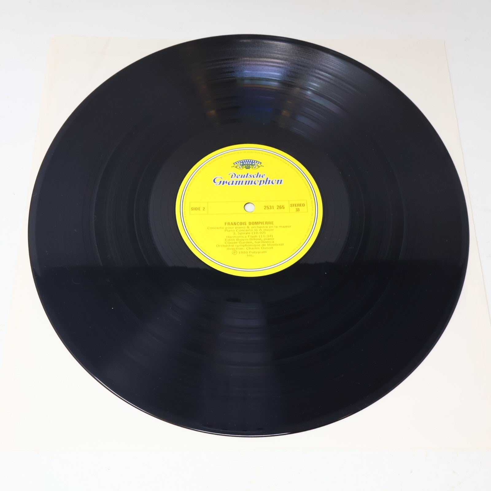 François Dompierre OSM Charles Dutoit Concerto Piano Orchestre Record 2531 265