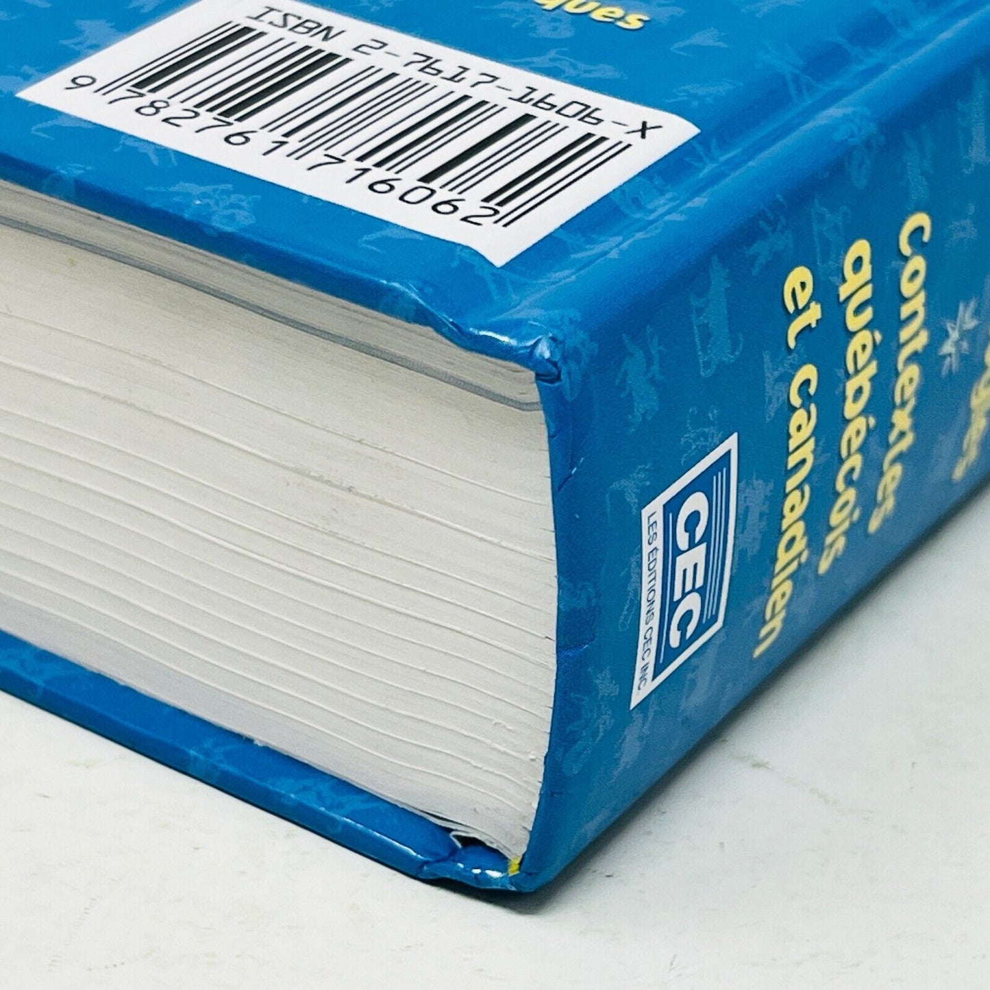 1999 Dictionnaire CEC Jeunesse Abenaim/Boulanger/Robichaud 4e Édition Français