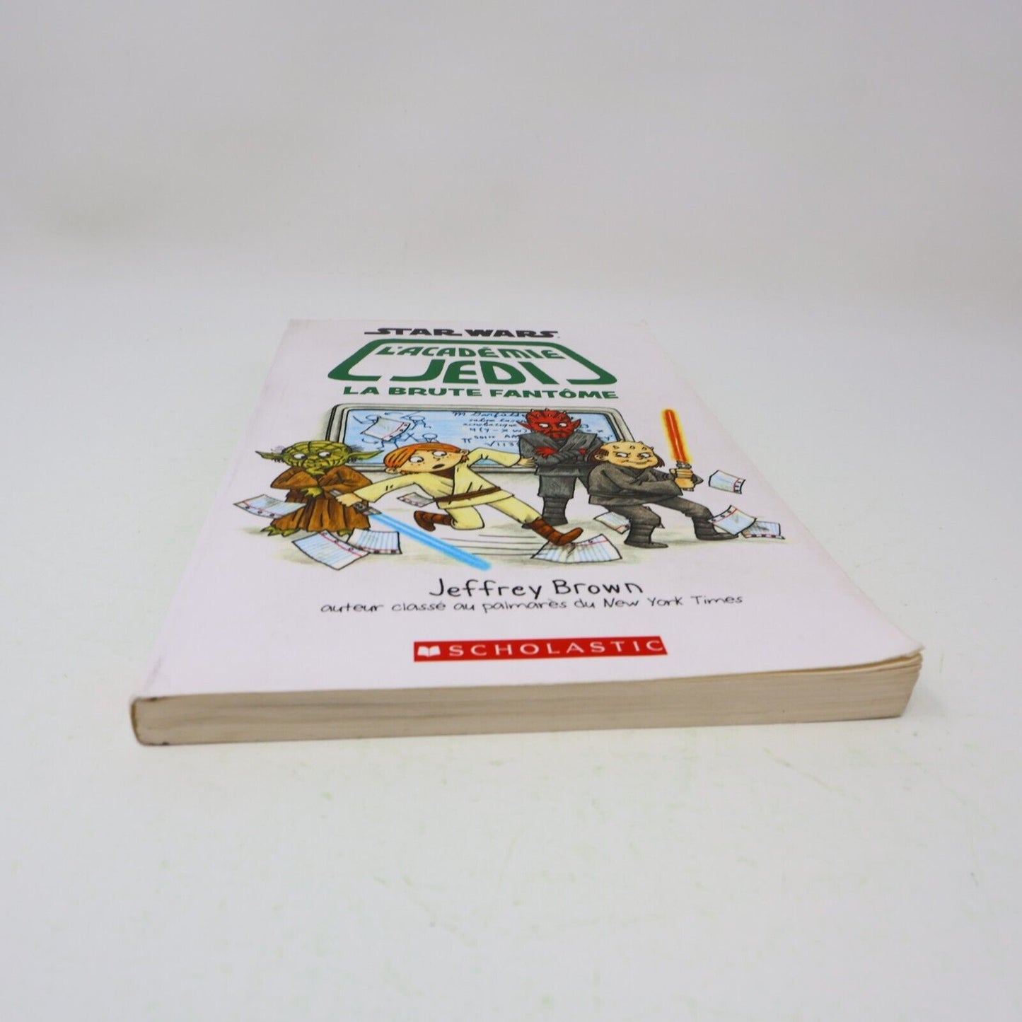 L'Académie Jedi #3 La Brute Fantôme Jeffrey Brown Star Wars 2015 Scholastic Ados