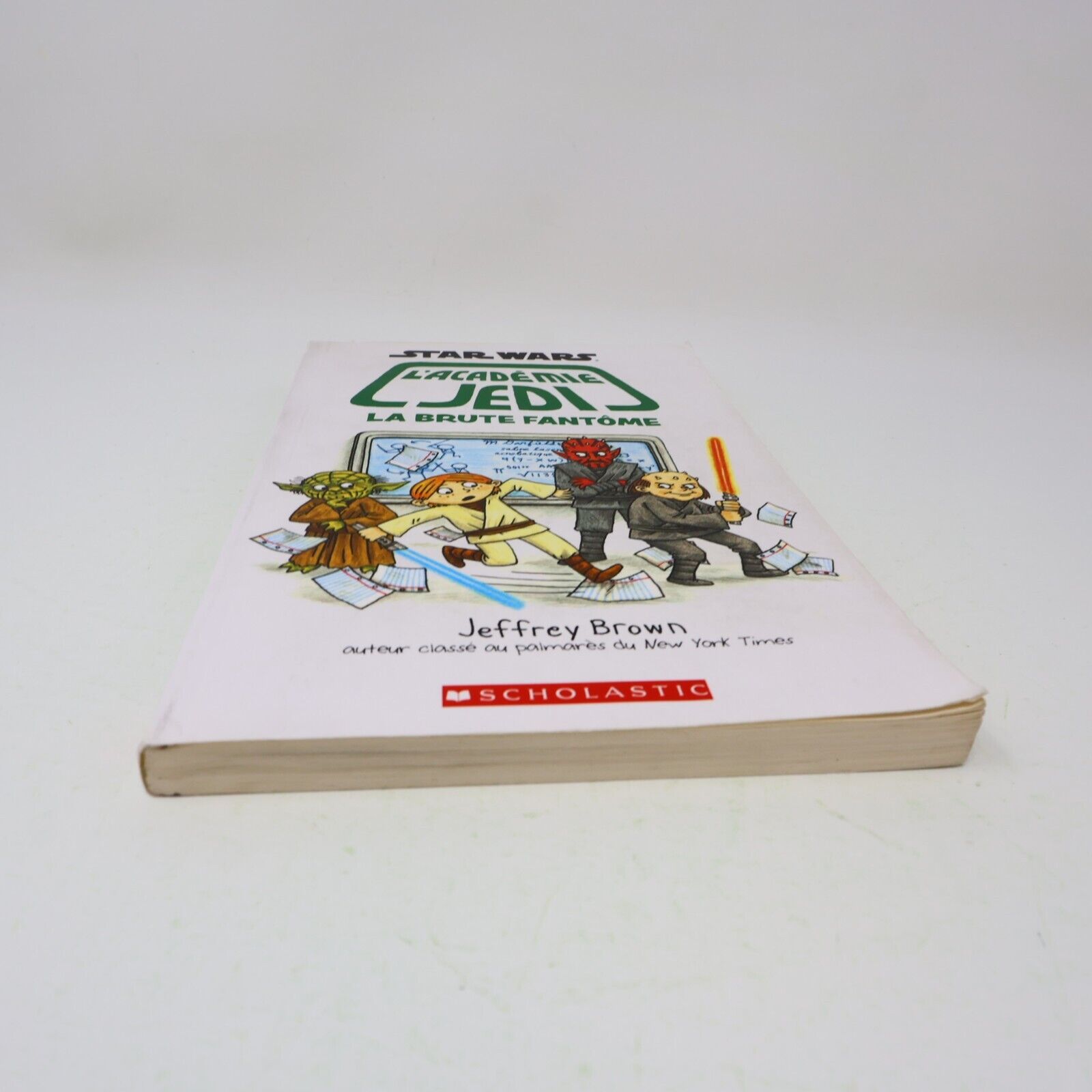 L'Académie Jedi #3 La Brute Fantôme Jeffrey Brown Star Wars 2015 Scholastic Ados