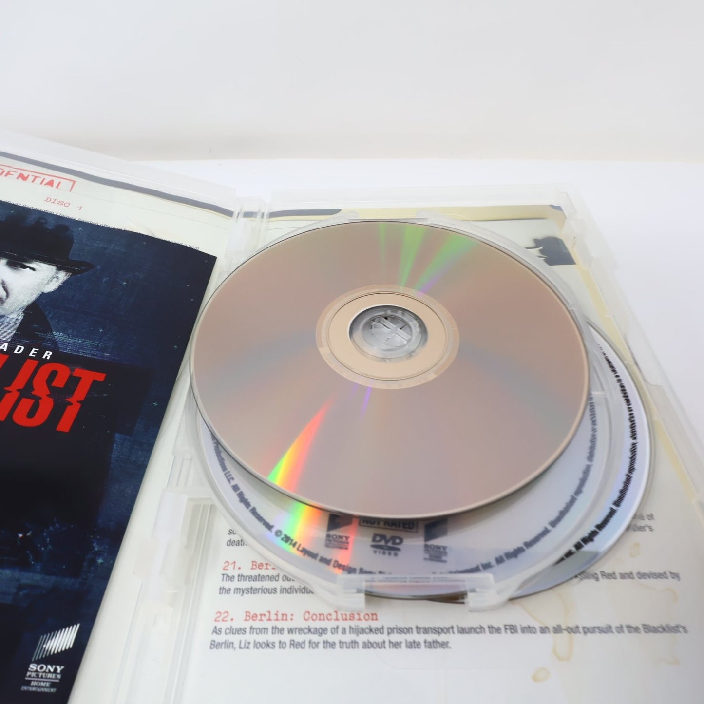 The Blacklist 2 DVD Lot Complete First & Second Seasons James Spader Region 1