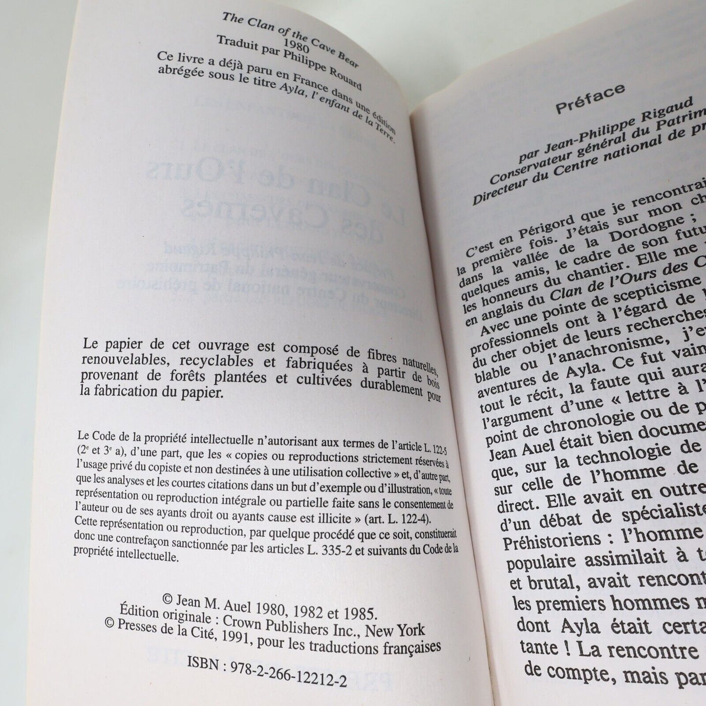 Lot 9 Livres Les Enfants de la Terre Jean M. Auel Pocket Préhistoire Français PB