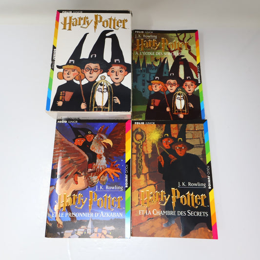 Harry Potter Coffret #1-3 École des Sorciers/Chambre des Secrets/Azkaban Rowling